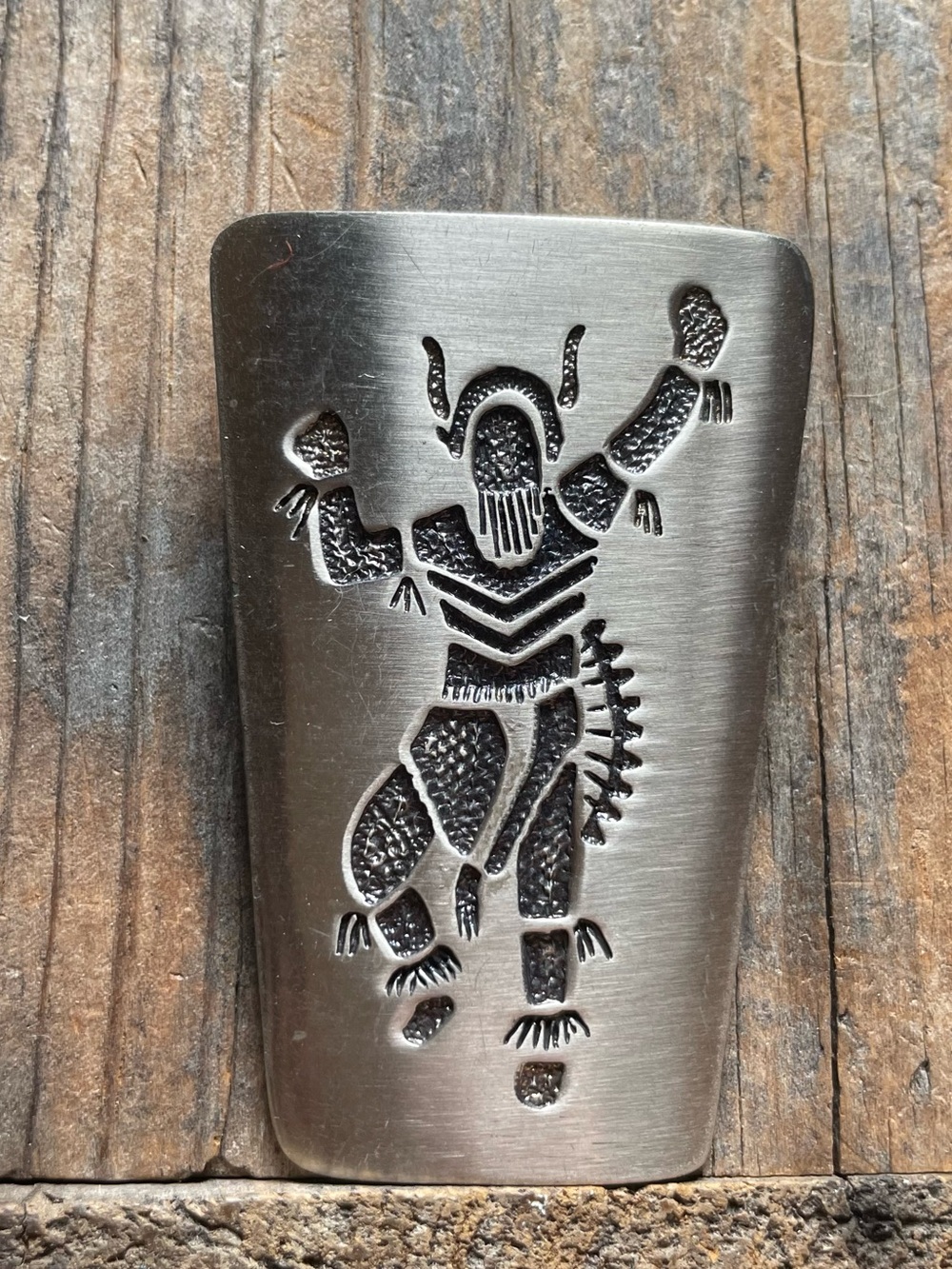 Vintage 1976 Florența Dancing Kachina Bolo Slide